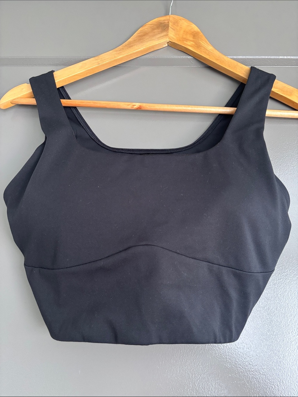 Gymshark Black Longline Sports Bra